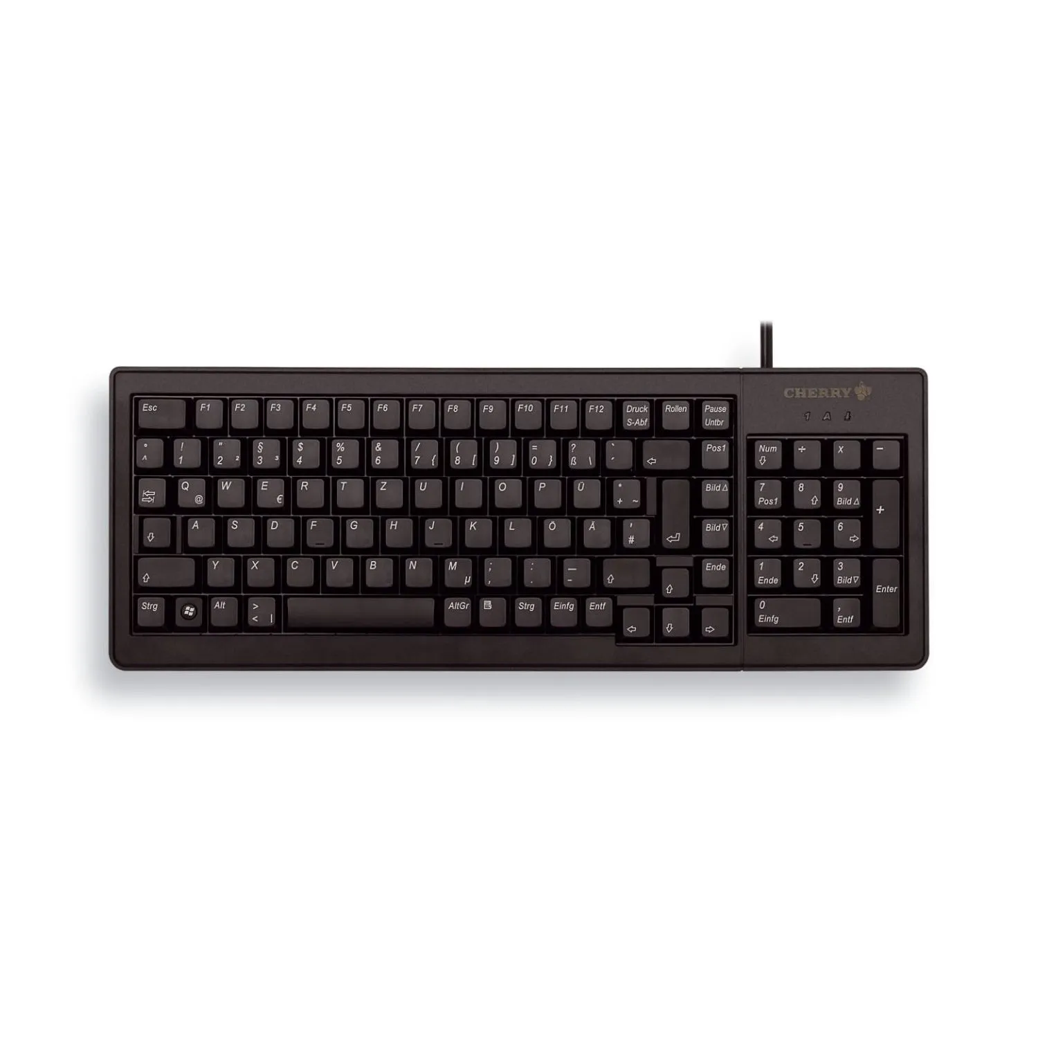 CHERRY G84-5200 Compact Keyboard With Numeric Keypad