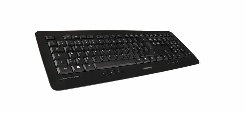 Cherry Keyboard And Mouse Set Dw 5100 - Black