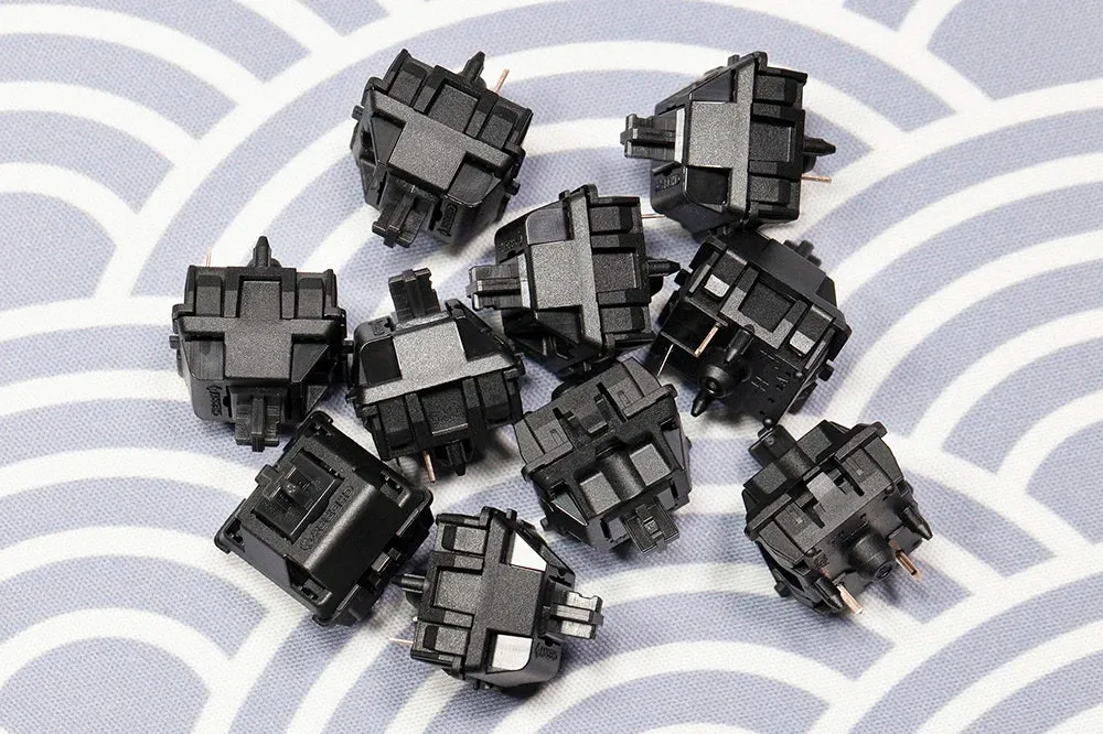 Cherry MX Hyperglide Switch Black switch for Gaming Mechanical Keyboard 60g 5pin Linear Switch MX1A-11NW-1