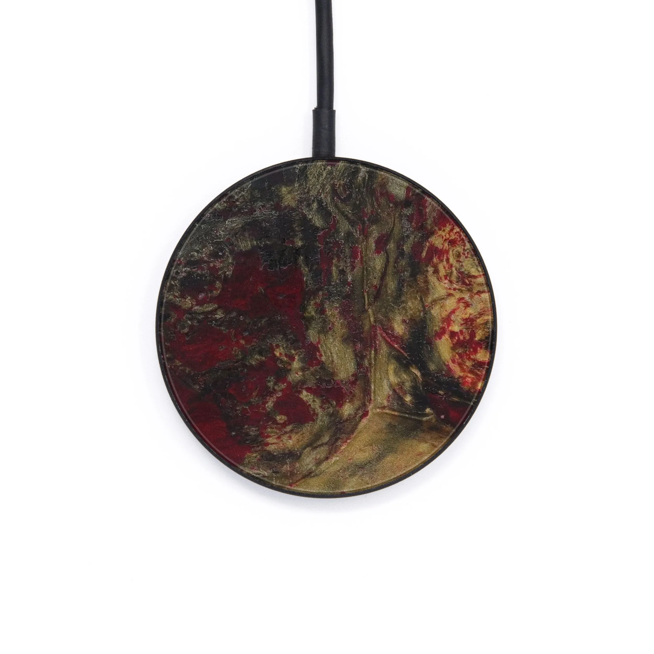 Circle Burl Wood Wireless Charger - Willis (Buckeye Burl, 576603)