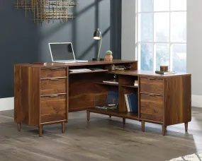 Clifford Place L-Shaped Desk Walnut A2