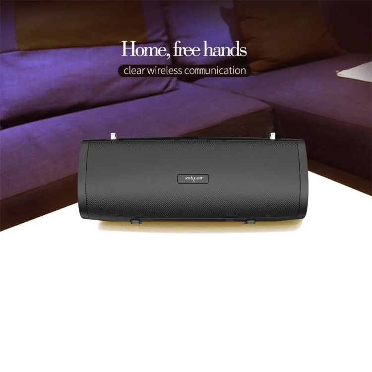 Compact Wireless Subwoofer Speaker with Built-in Mic, TF Card & AUX Support