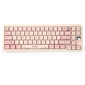 CoolKiller Spring Cute Wireless Mechanical Keyboard