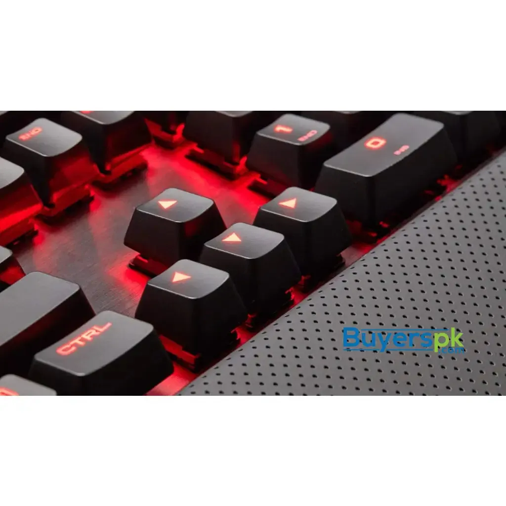 Corsair K70 Lux Mechanical Gaming Keyboard - Backlit Red Led - Usb Passthrough & Media Controls -