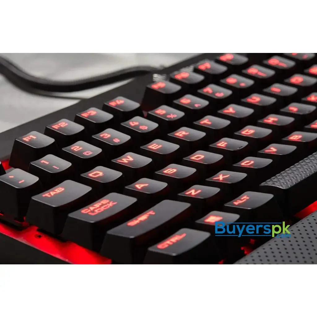 Corsair K70 Lux Mechanical Gaming Keyboard - Backlit Red Led - Usb Passthrough & Media Controls -