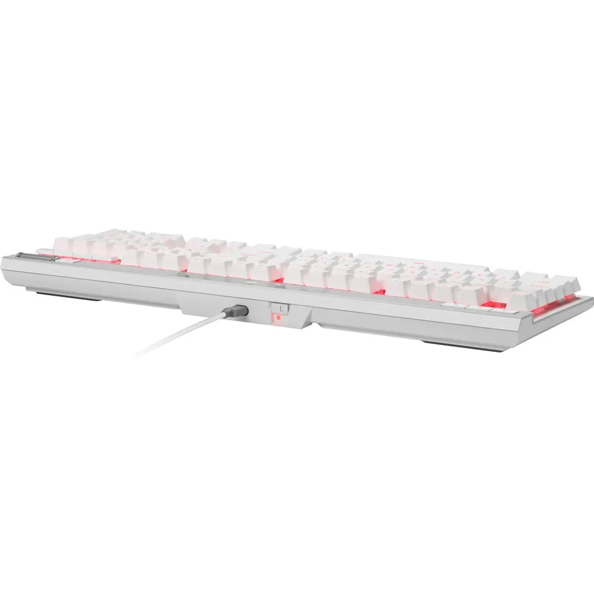 Corsair K70 PRO RGB Optical-Mechanical Gaming Keyboard - Corsair OPX switches - White