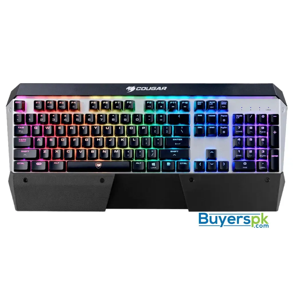 Cougar Attack X3 Rgb Cherry Mx Blue Switch Gaming Keyboard