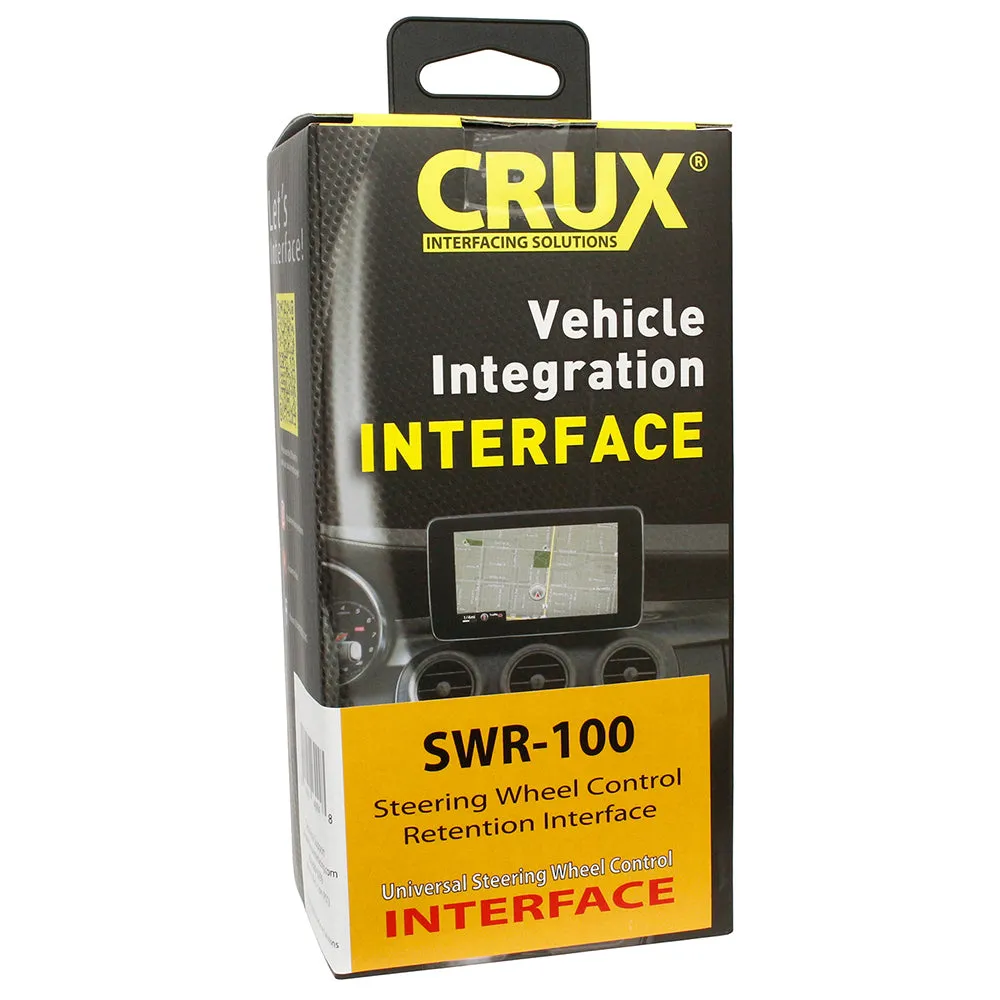 Crux Universal Steering Wheel Control Retention Interface No Programming SWR-100