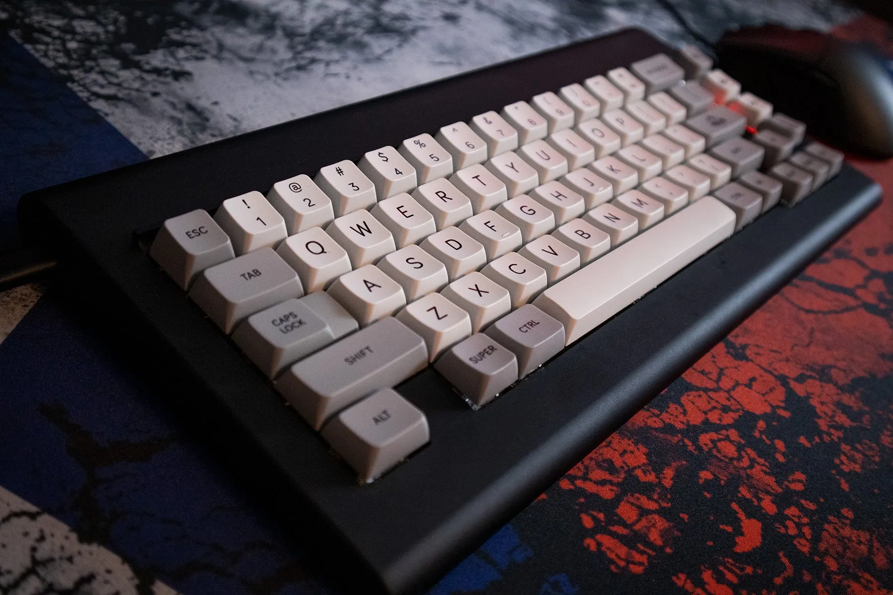 Custom Built CA66 65 Percent Keyboard