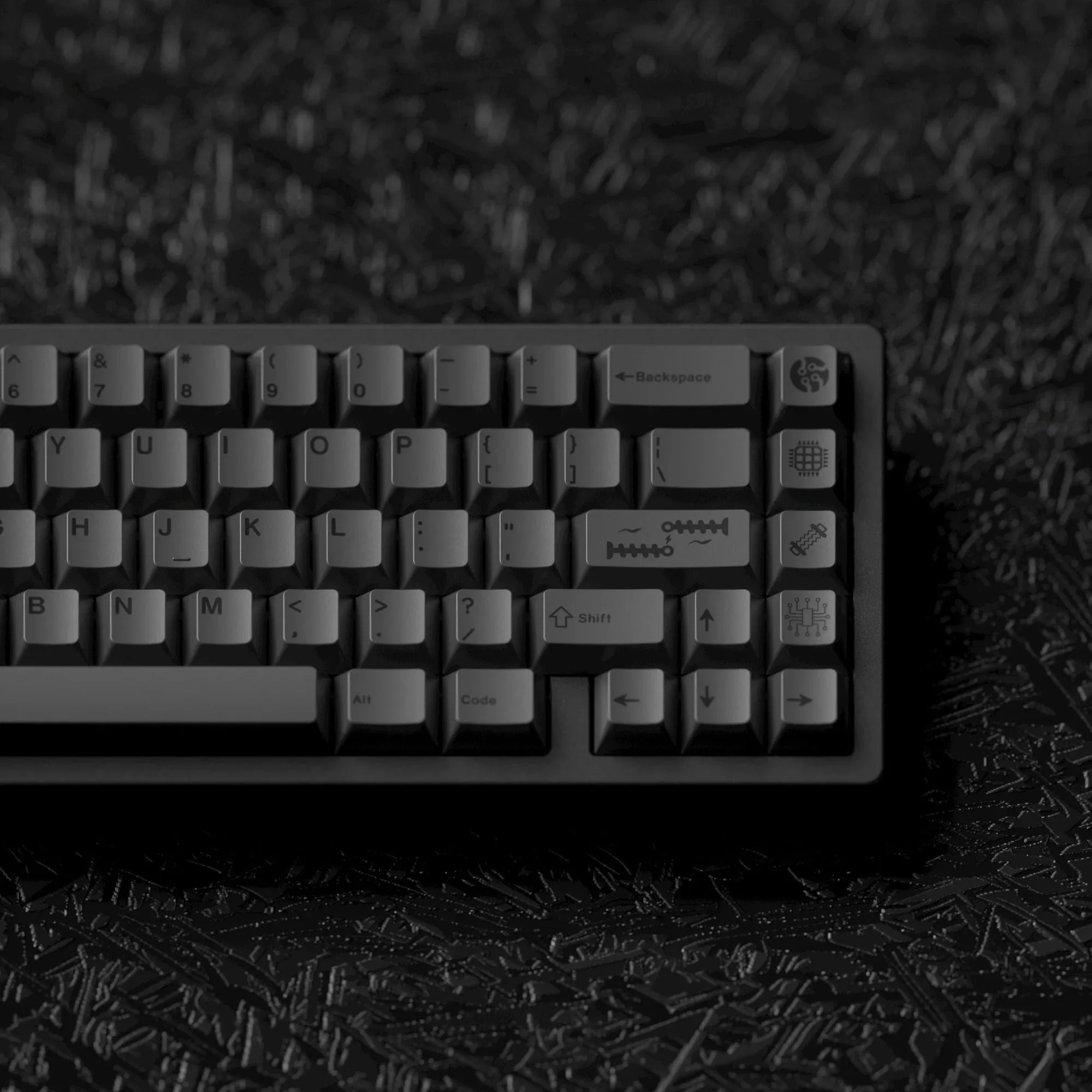 Dark Matter Keycaps (GMK Clone)