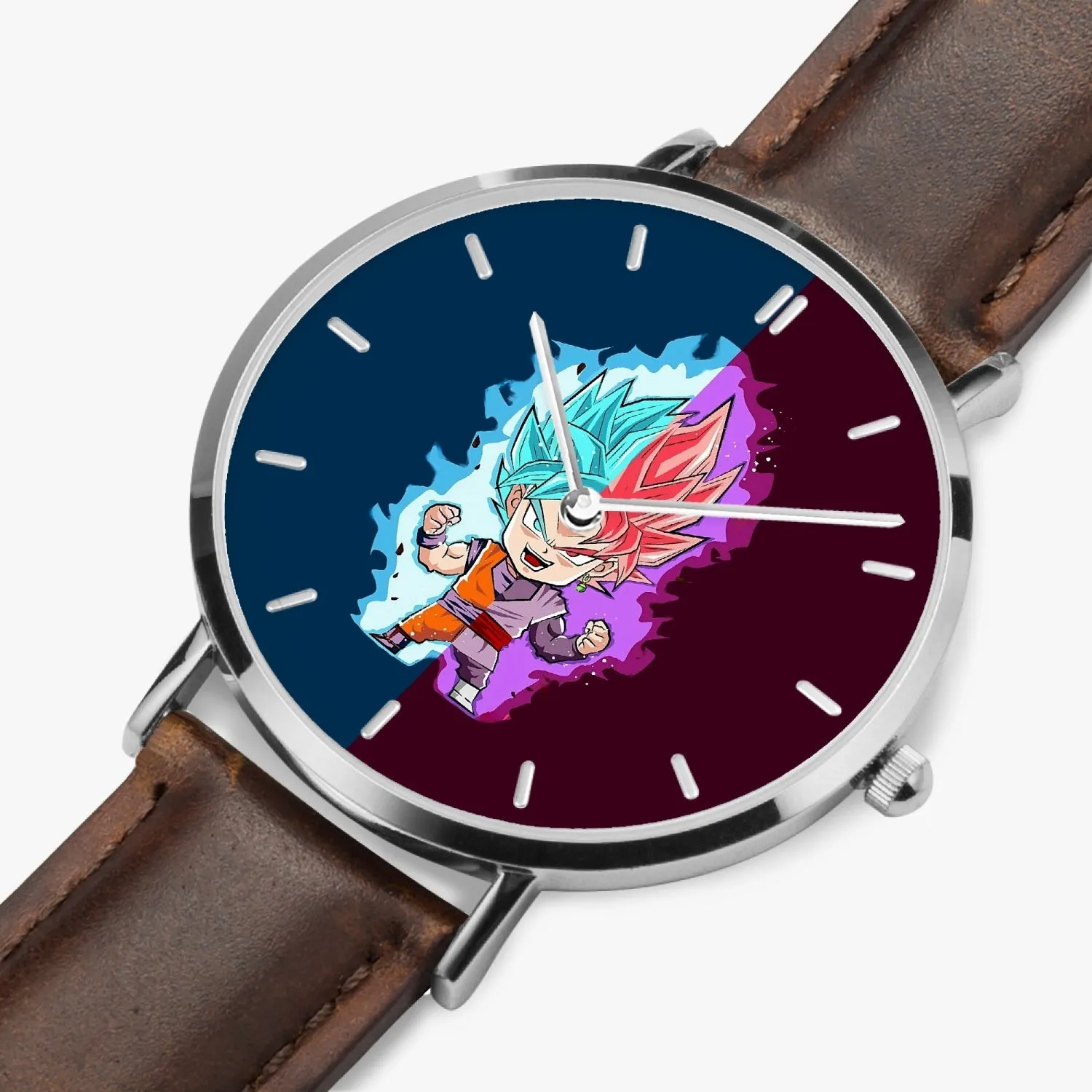 DBZ-Store Cute SSGSS God Blue Chibi Rose Watch