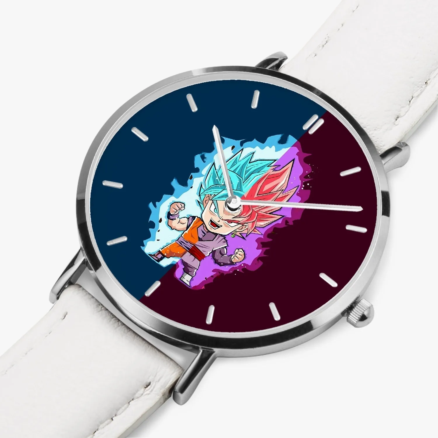 DBZ-Store Cute SSGSS God Blue Chibi Rose Watch