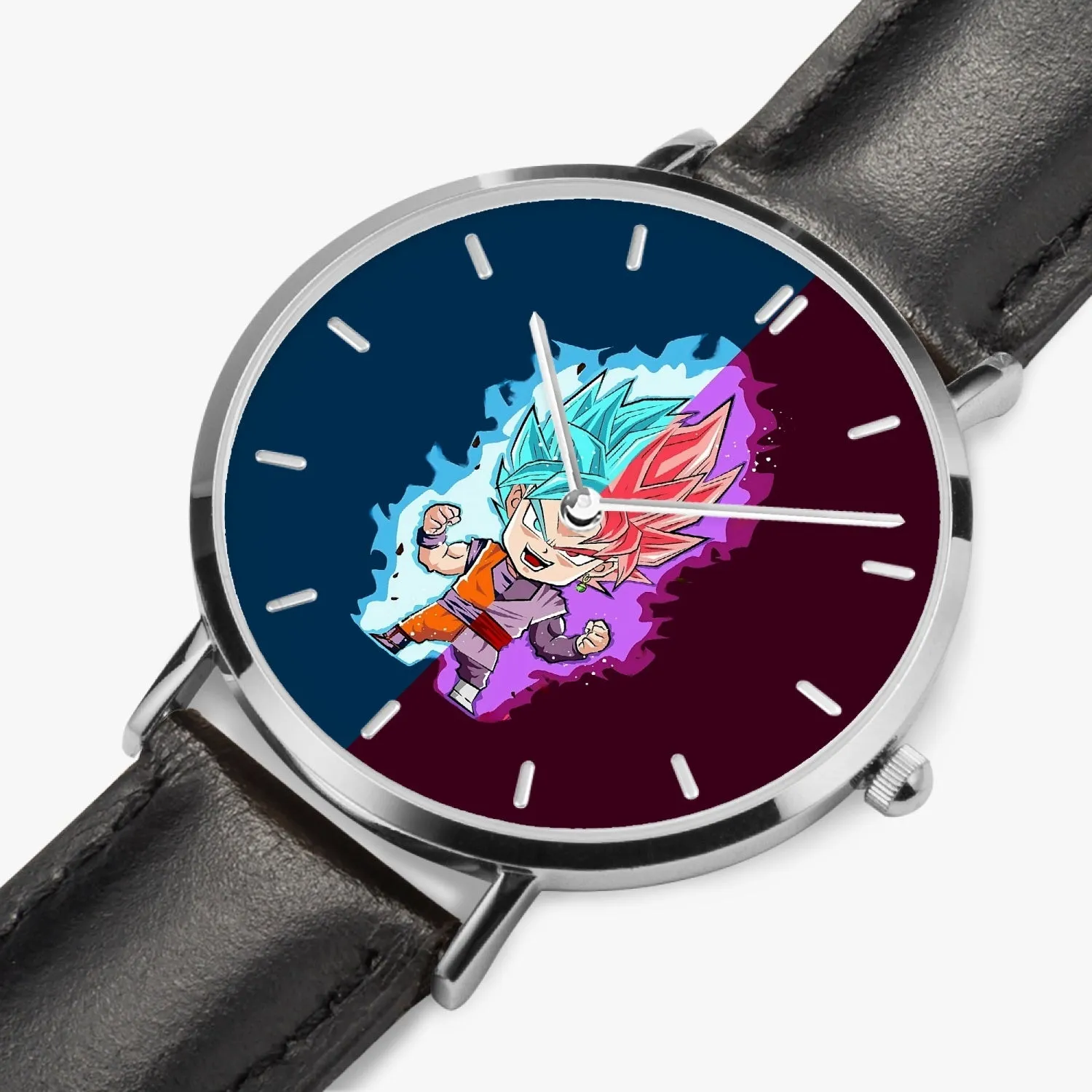 DBZ-Store Cute SSGSS God Blue Chibi Rose Watch