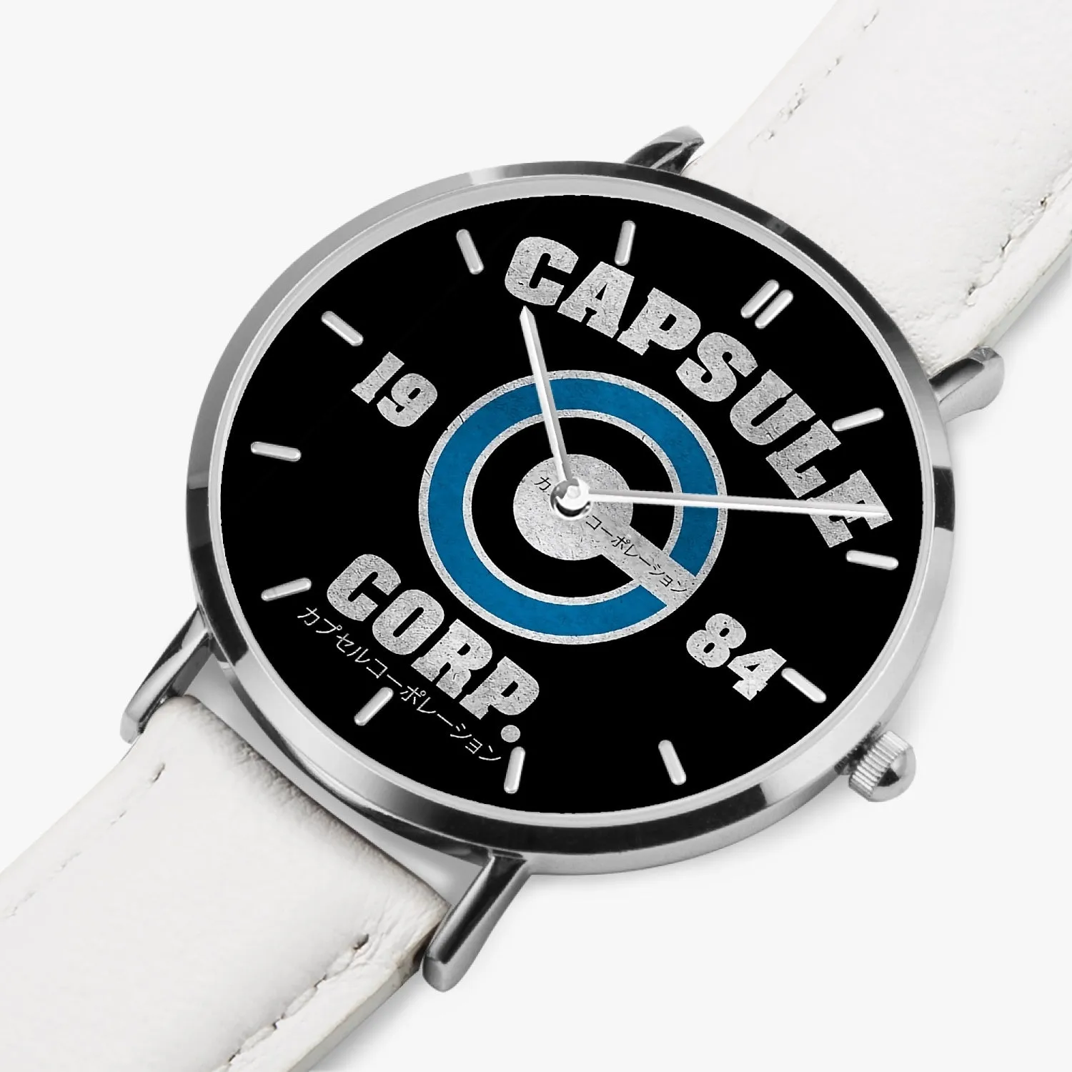 DBZ-Store Nostalgic Capsule Corp Baseball Graphic Watch