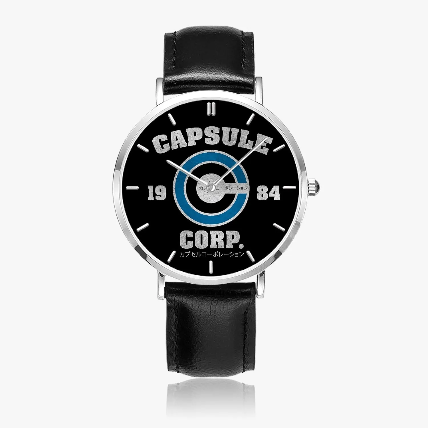 DBZ-Store Nostalgic Capsule Corp Baseball Graphic Watch