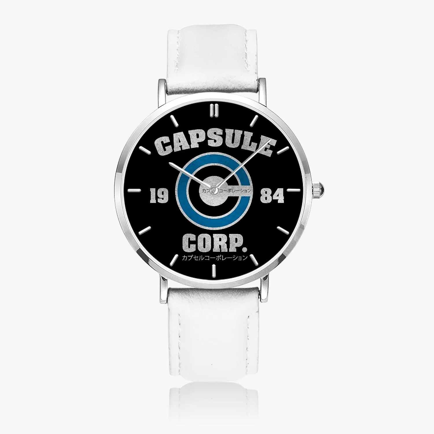 DBZ-Store Nostalgic Capsule Corp Baseball Graphic Watch