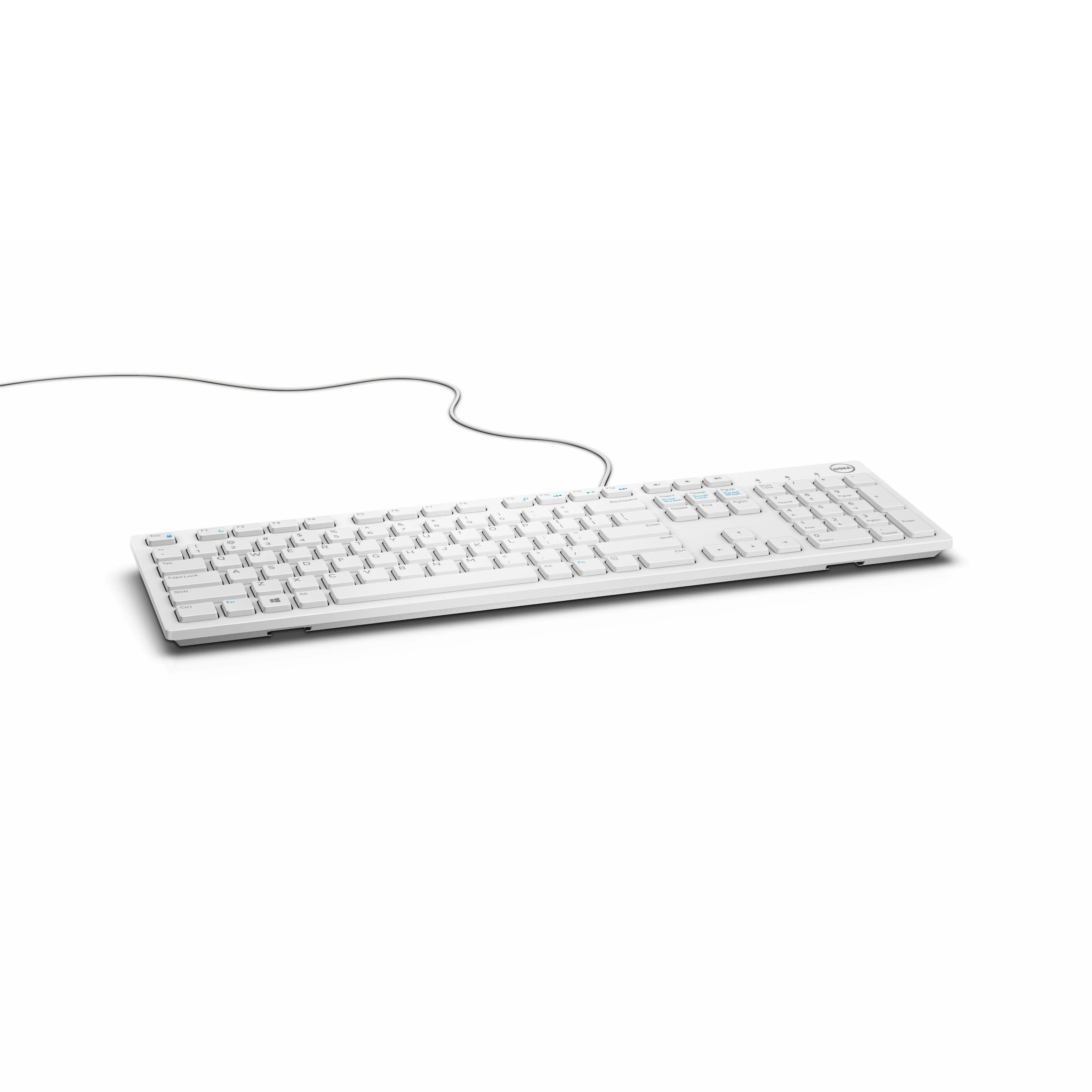 Dell Keyboard Kb216 - Us Layout - White