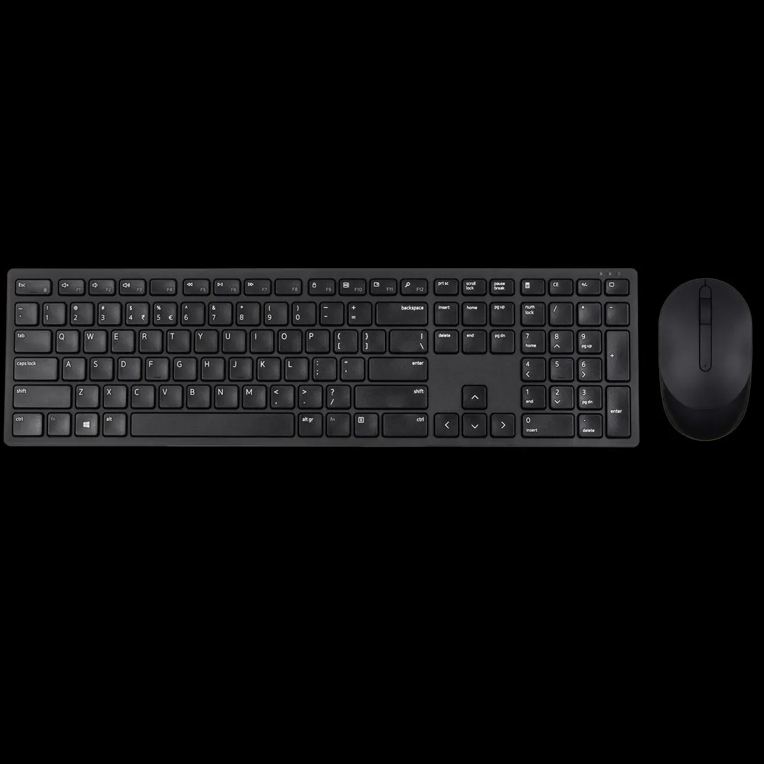 Dell Km5221w Keyboard Rf Wireless Qwerty Us International Black