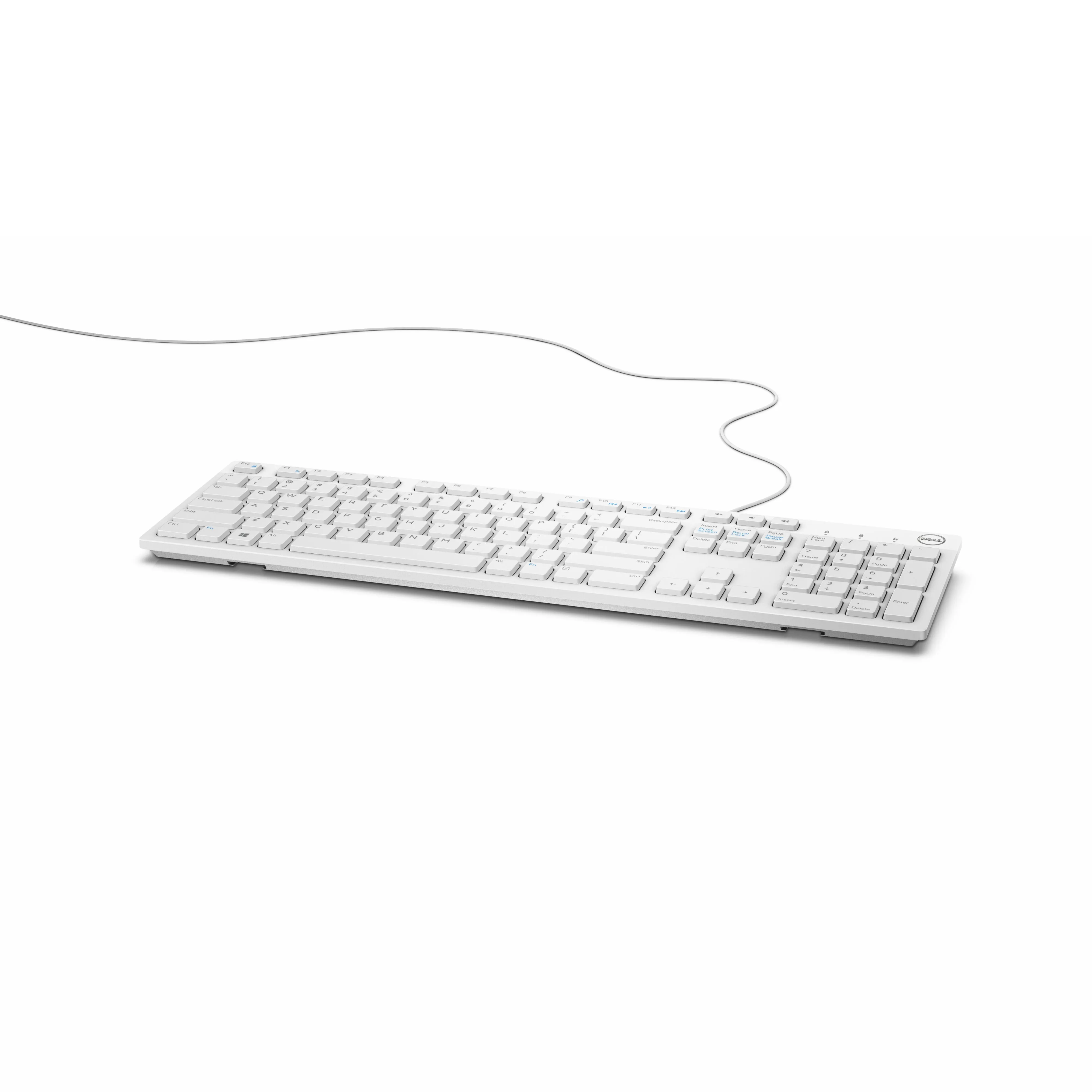 Dell Multimedia Keyboard-Kb216 - Uk (Qwerty) - White *Same As 580-Adht*