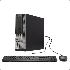 Dell Optiplex 9010 SFF Desktop - Intel Core i5-3470 3.2GHz 8GB RAM 500GB HDD DVD Win 10 Pro, WIFI (Renewed)