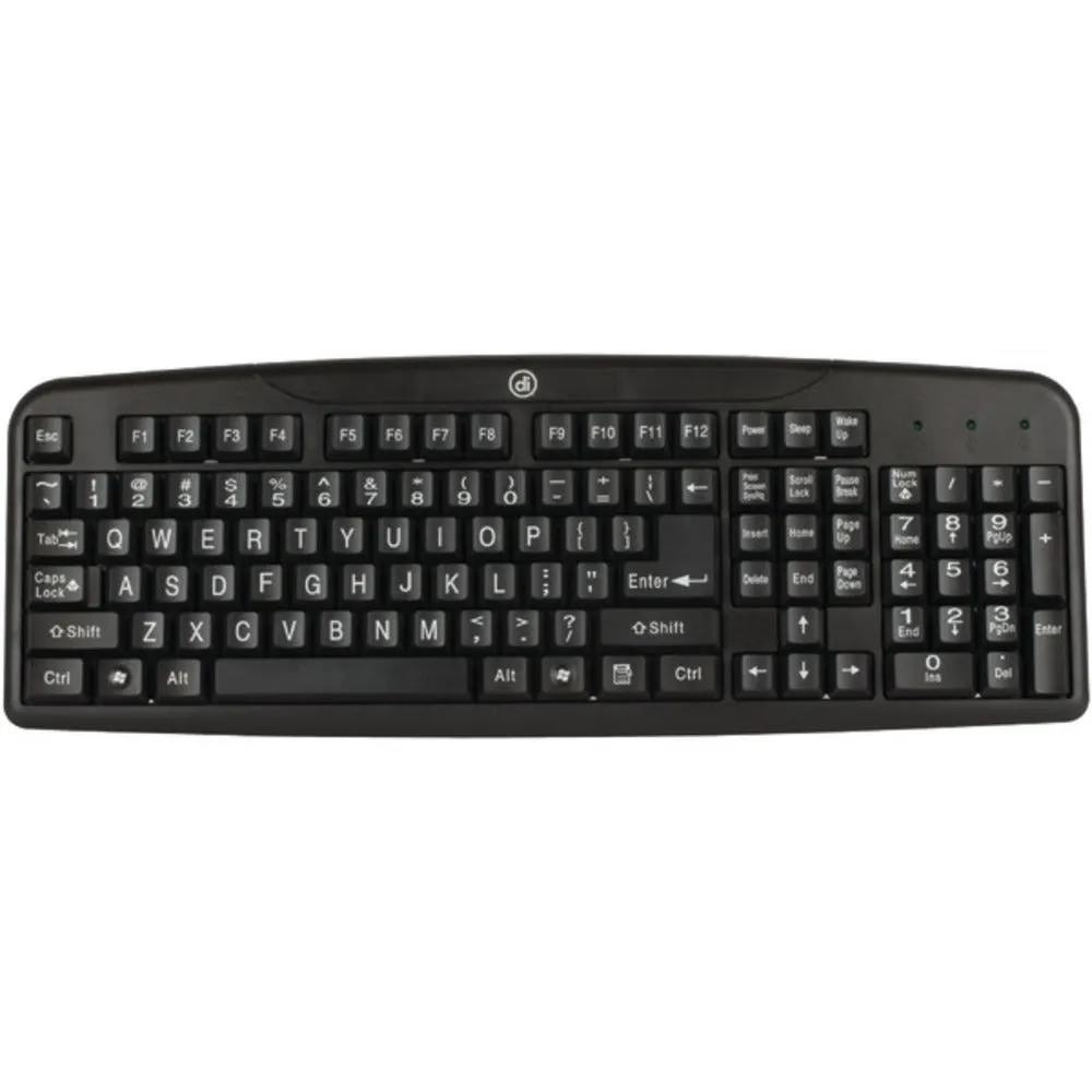 Digital Innovations 4250400 Easy-View Keyboard