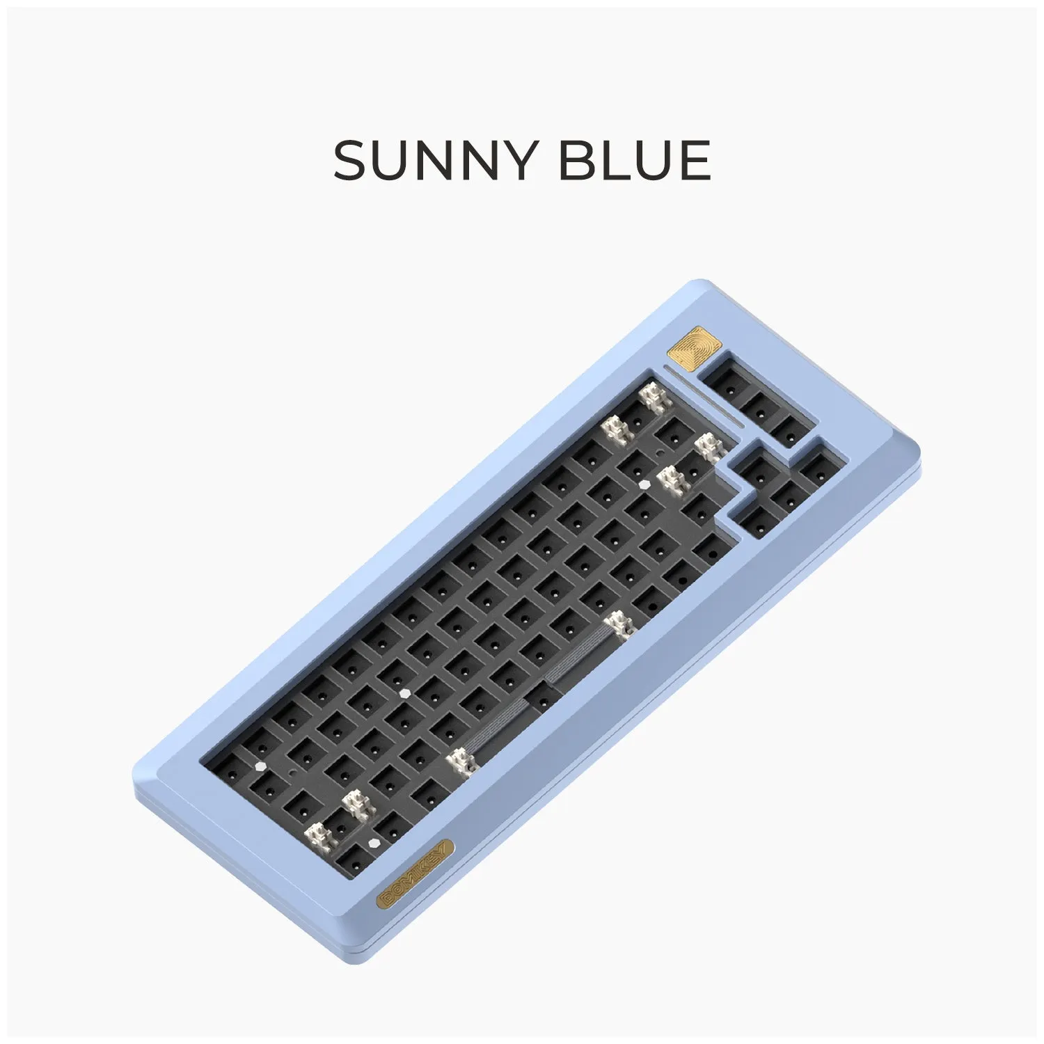 Domikey Laby67 Keyboard Kit bluetooth wireless type-c mechanical keyboard aluminium case hot swap PCB