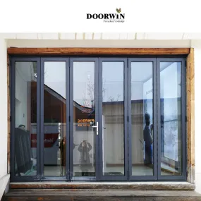 Doorwin 2021Factory price wholesale room dividers parts partition curtain wall wall bi-folding door