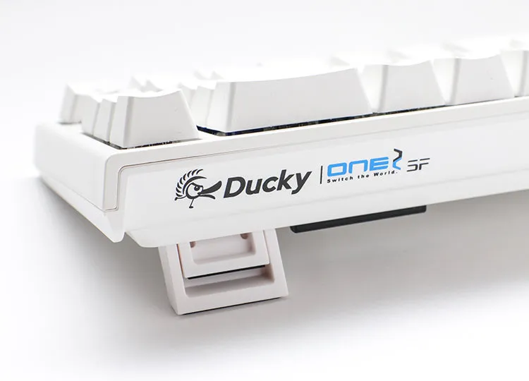 Ducky One 2 SF Pure White 65 Percent RGB Mechanical Keyboard