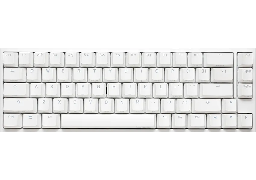 Ducky One 2 SF Pure White 65 Percent RGB Mechanical Keyboard