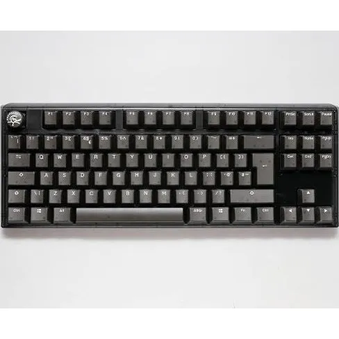 Ducky One3 Aura TKL Black with Brown Cherry MX Switch Keyboard - UK Layout