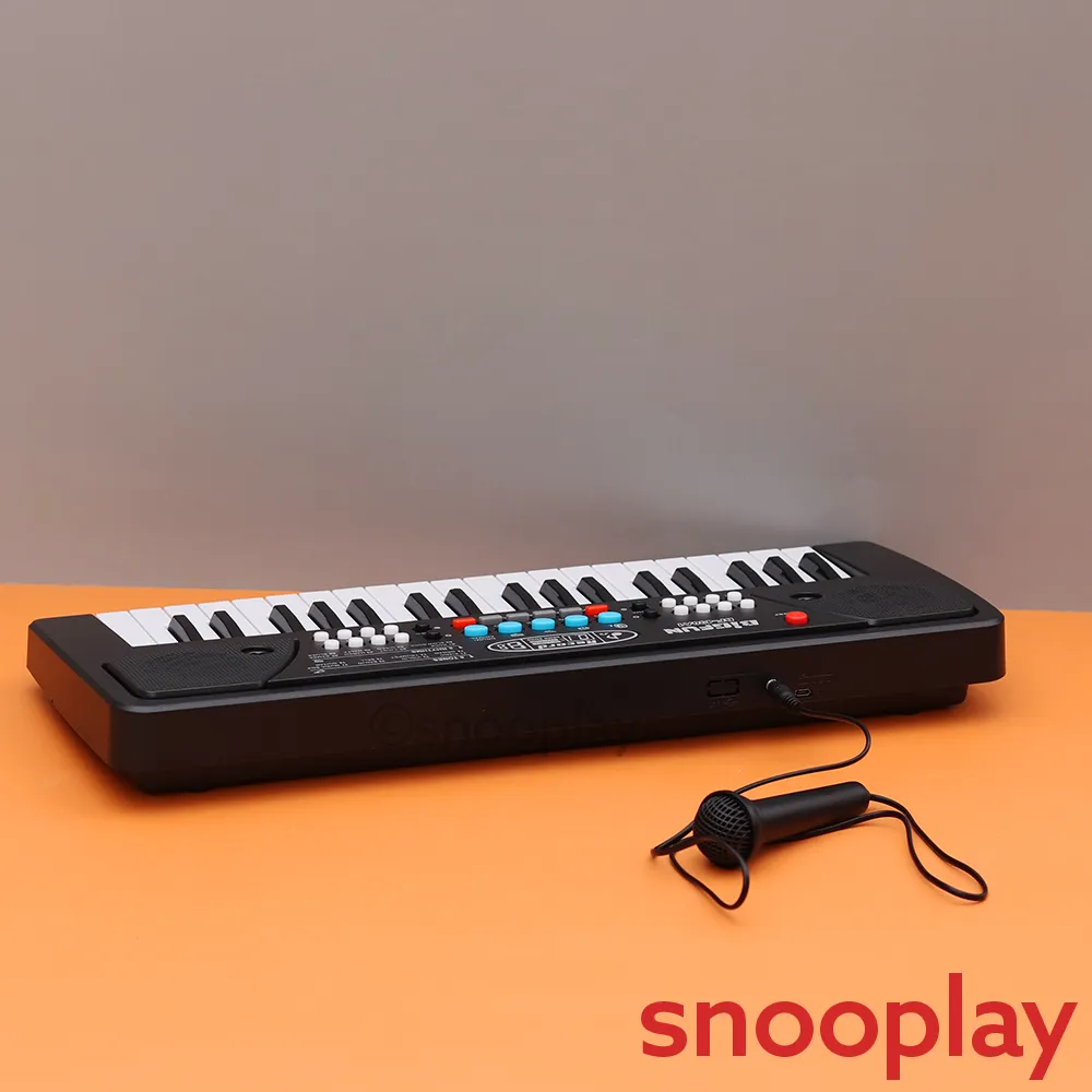 Electronic Keyboard With Microphone  (Big Fun BF-430A1)