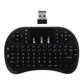 English 2.4GHz Wireless i8 Keyboard Touchpad Fly Air Mouse For Android TV PS3