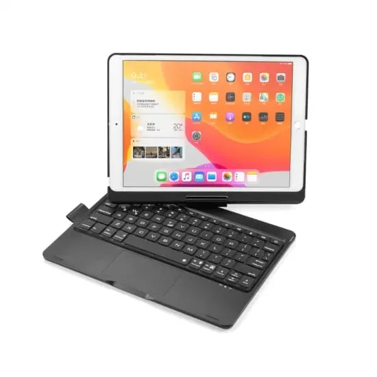 F360 Series Smart Metal Case 360degree Wireless Keyboard for iPad F102AT iPad Pro 11