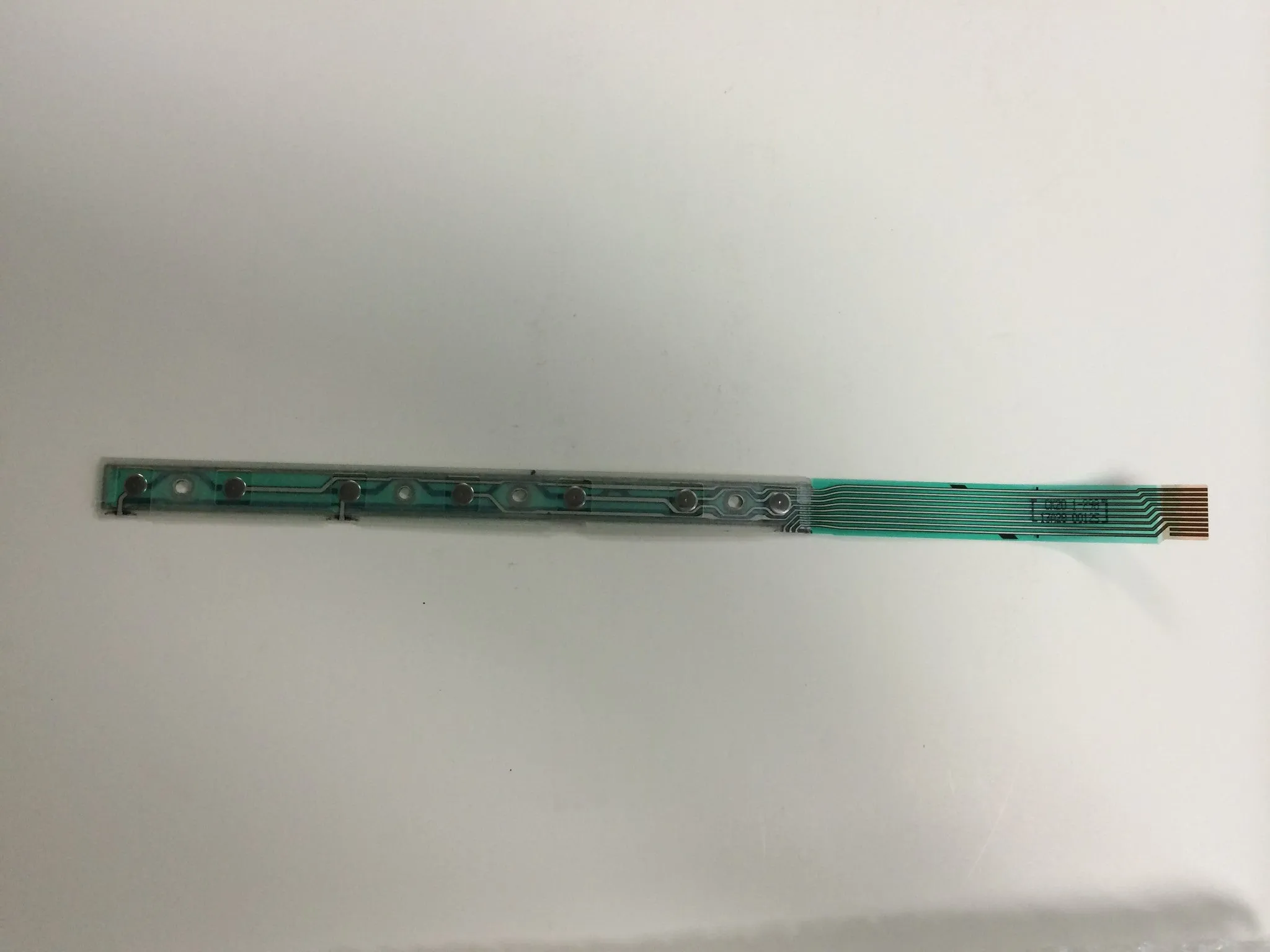 FANUC 7-key keyboard with ribbon cable A86L-0001-0298