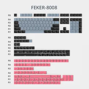 FEKER 226 Keys CSA Profile PBT Doubleshot Keycap Set