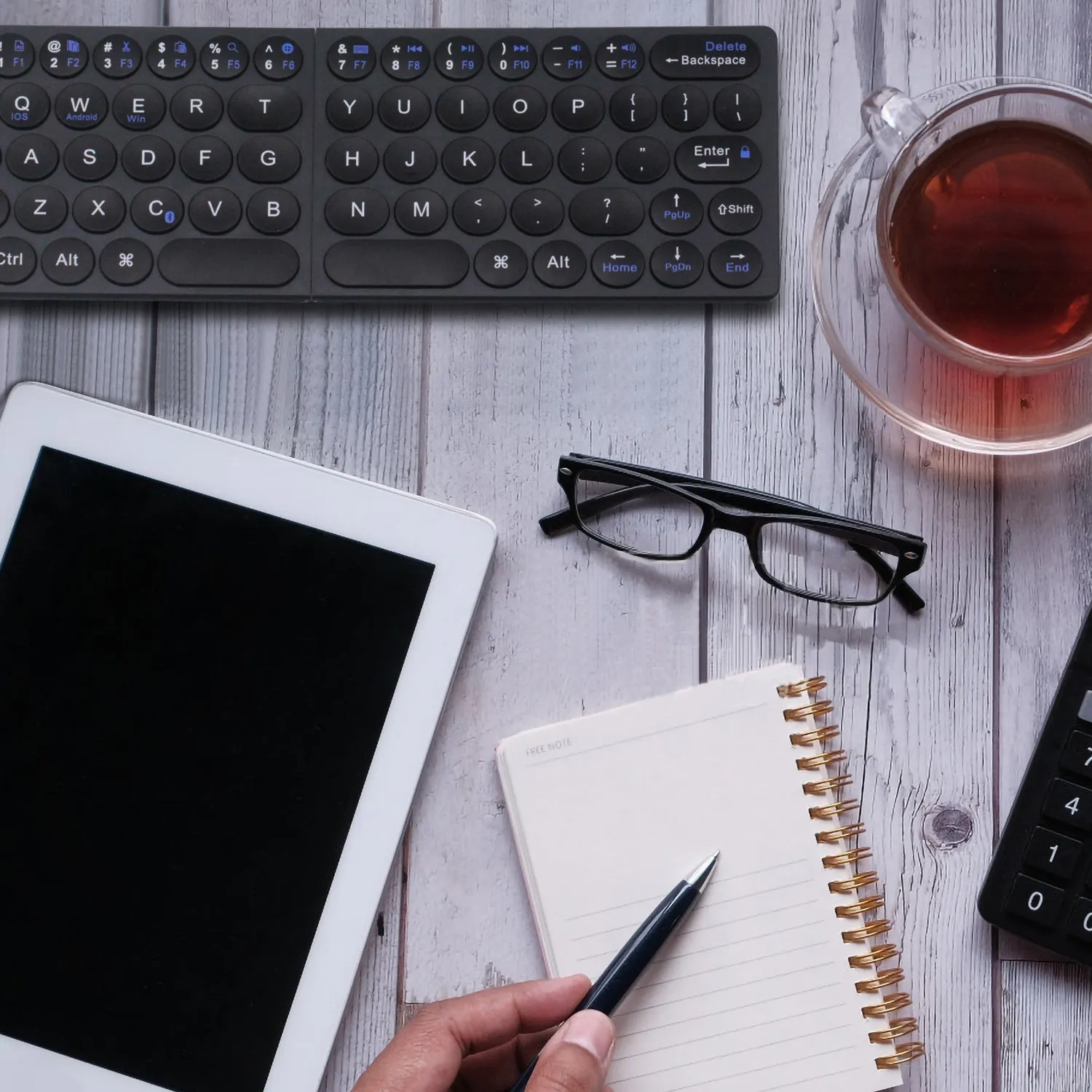 Foldable Bluetooth Keyboard