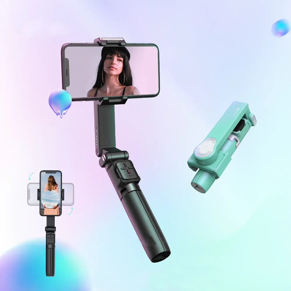 Foldable Gimbal Stabilizer Phone Selfie Stick