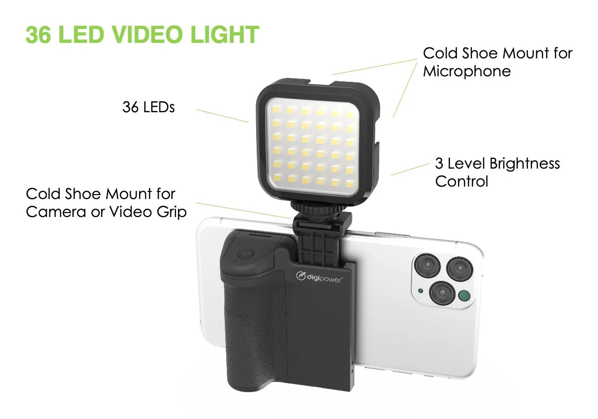 #FOLLOW ME - Vlogging Kit with Wireless Hand Held Grip