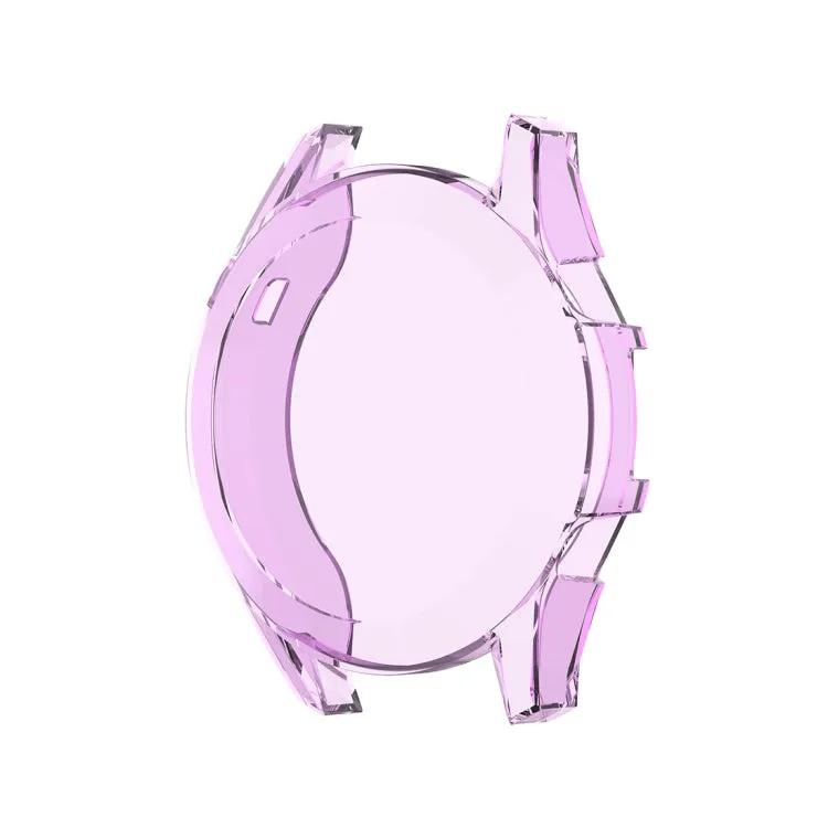 For Huawei Watch GT2 46mm Full Coverage Watch Protective Case with Screen(Transparent Purple)