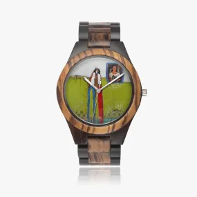 Frida kahlo Indian Ebony Wooden Watch