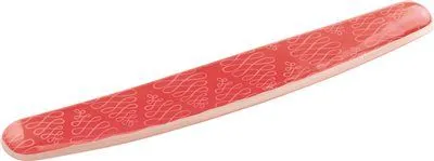 Fun Design Clear Gel Keyboard Wrist Rest 2 3/4" X 18" Coral Pink