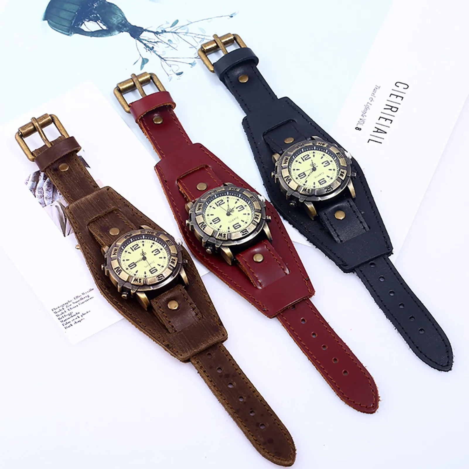 Funki Buys | Watches | Men's Casual Roman Punk Retro Watch