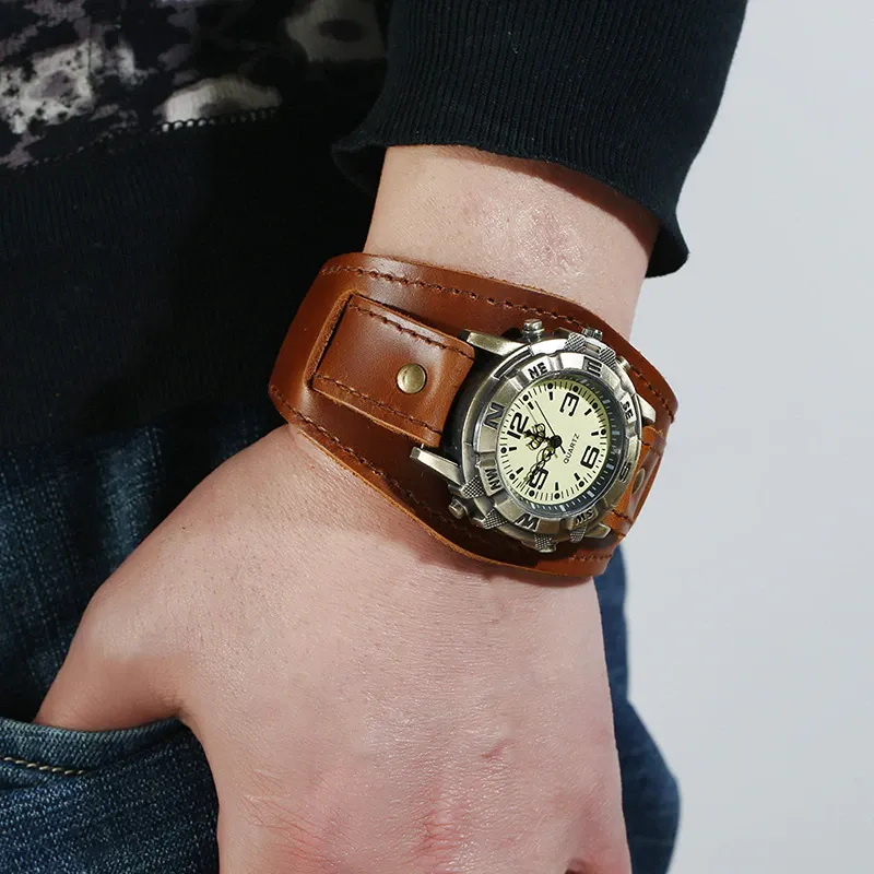 Funki Buys | Watches | Men's Casual Roman Punk Retro Watch