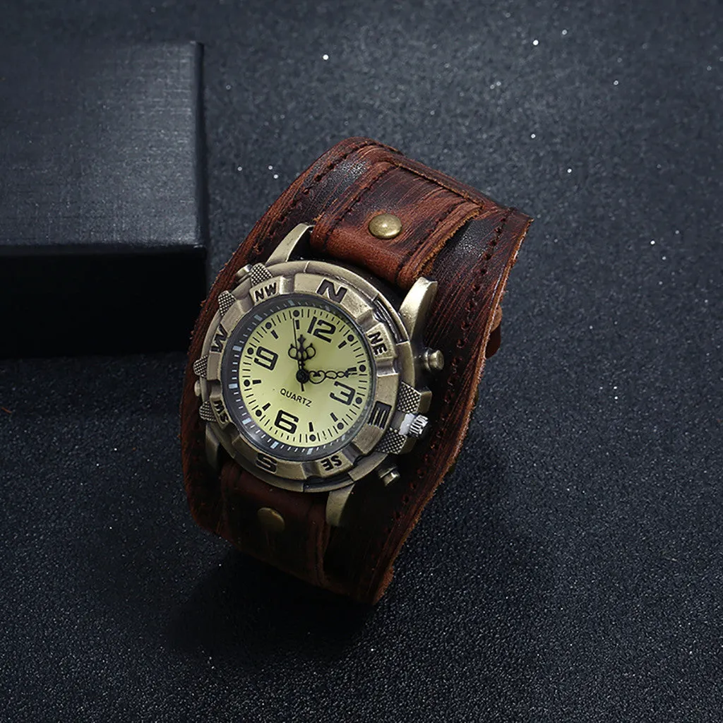 Funki Buys | Watches | Men's Casual Roman Punk Retro Watch