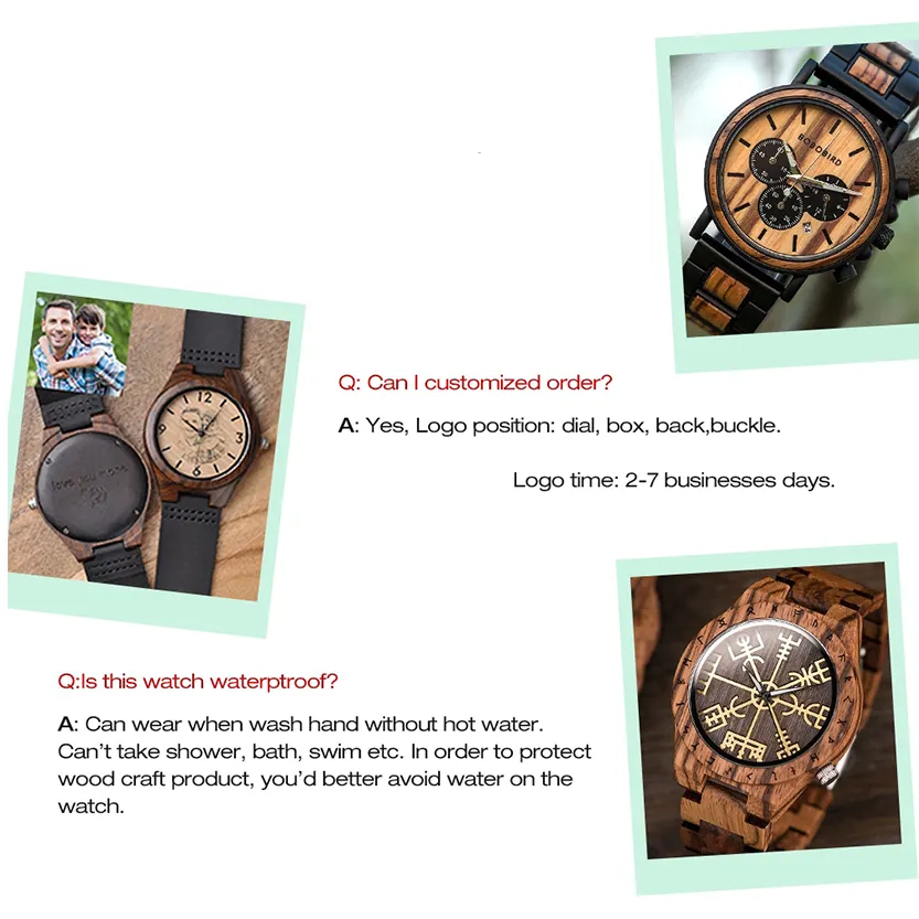 Funki Buys | Watches | Men's Women's Wooden Watch Gift Sets