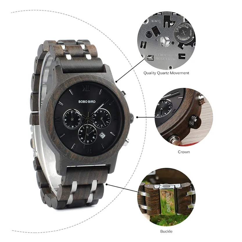 Funki Buys | Watches | Men's Women's Wooden Watch Gift Sets