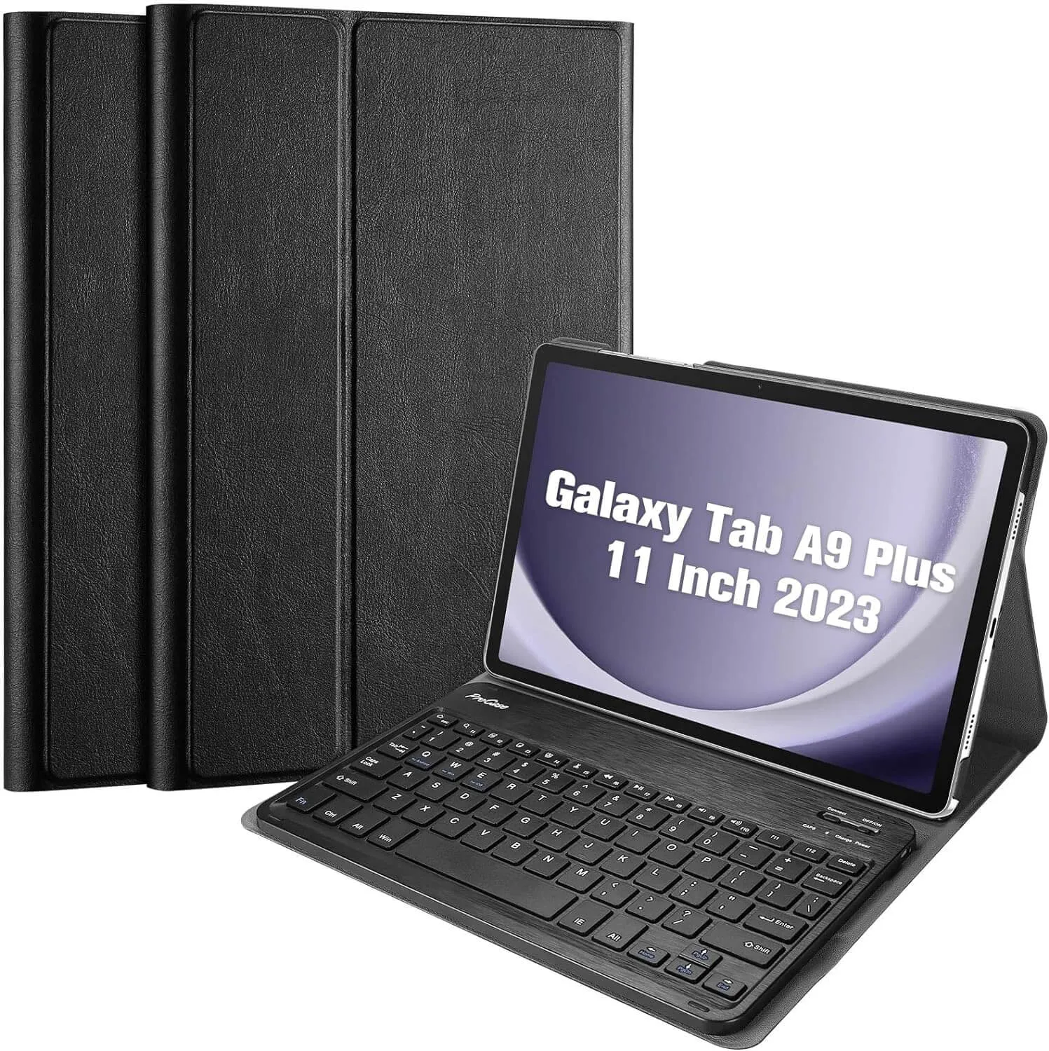 Galaxy Tab A9 Plus 11 Inch 2023 PU Leather Keyboard Case | ProCase