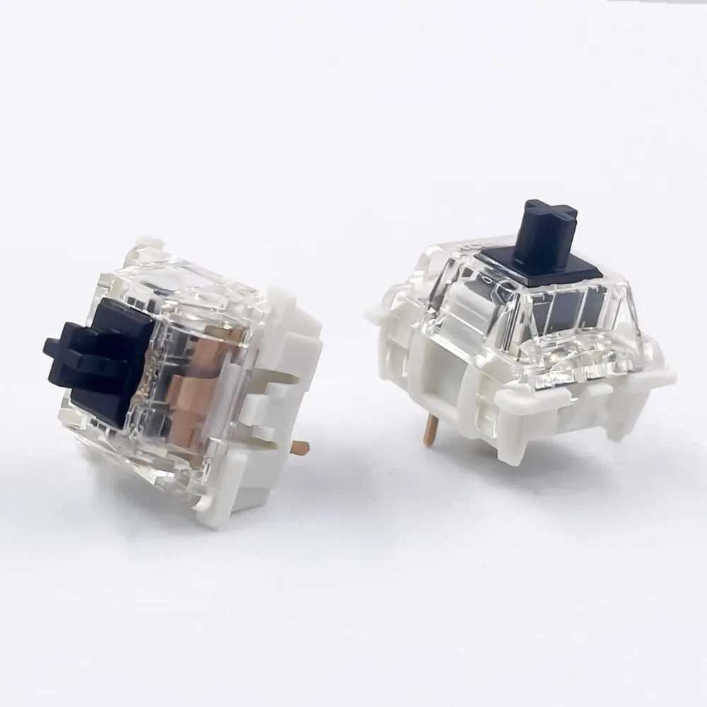 Gateron G Black Pro 2.0 Switches Pre-lubed 3pin RGB SMD Linear for Gaming Mechanical Keyboard DIY Hotswap Keyboard Switches