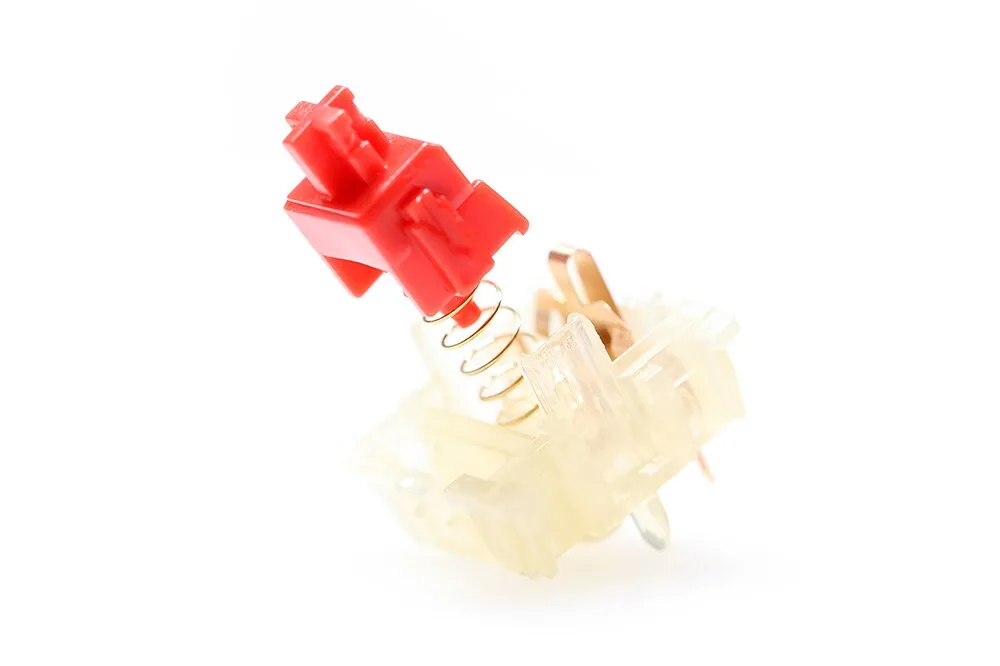 Gateron PuNkShoO Cream Soda Switch Linear 63g Milky Top Ink Switch Bottom mx stem switch for mechanical keyboard 60m Factory Lubed