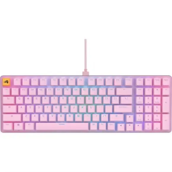 Glorious GMMK2 Modular Mechanical Keyboard - Full Size (96%) - Pink - GLO-GMMK2-96-FOX-P